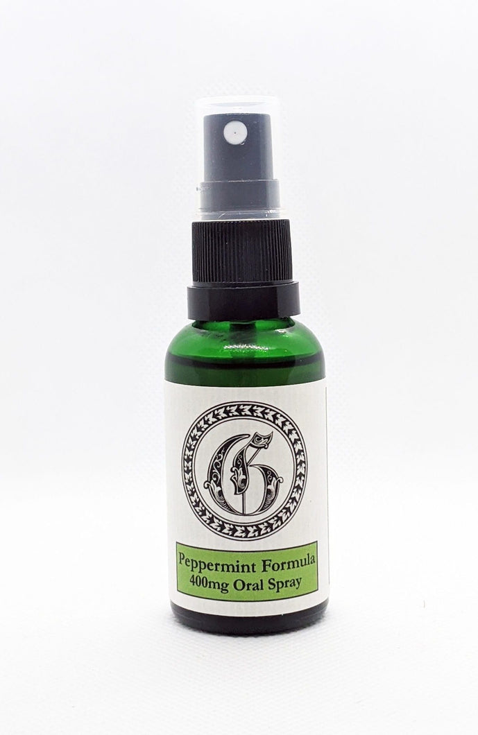 WELLNESS FORMULA PEPPERMINT ORAL SPRAY- 400mg CBD 30ML